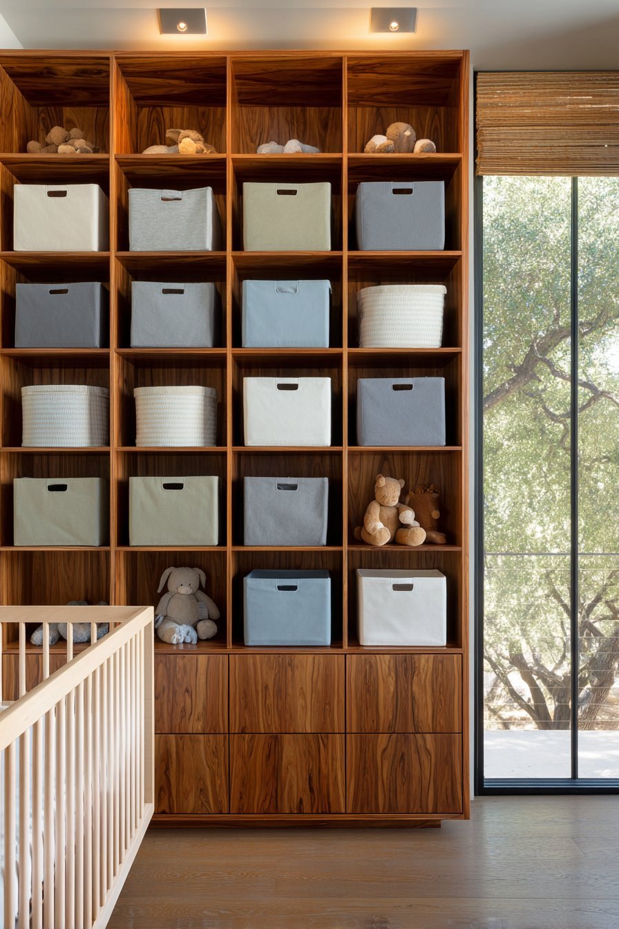 Modern Walnut Storage Haven