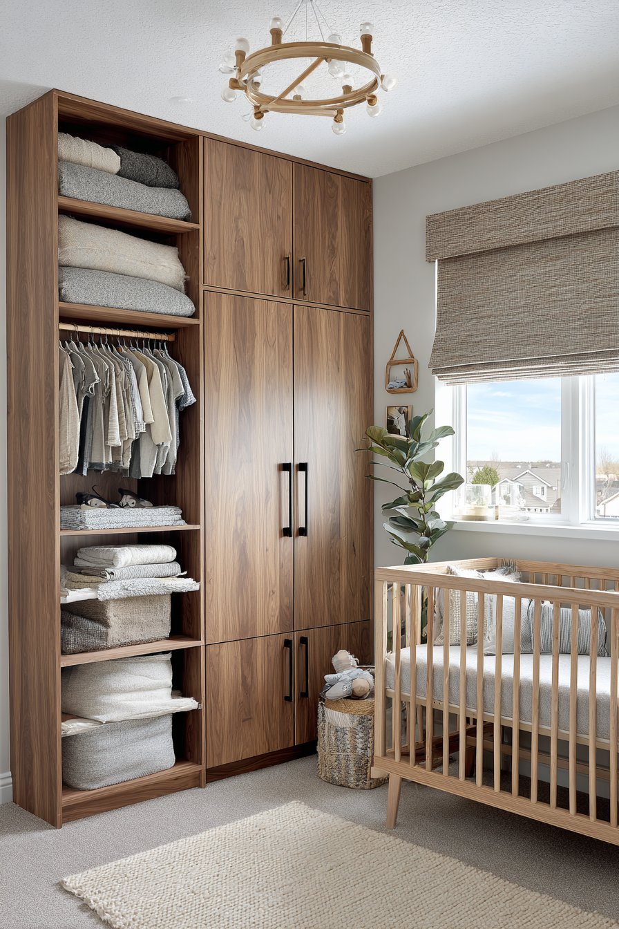 Modern Walnut Storage Haven