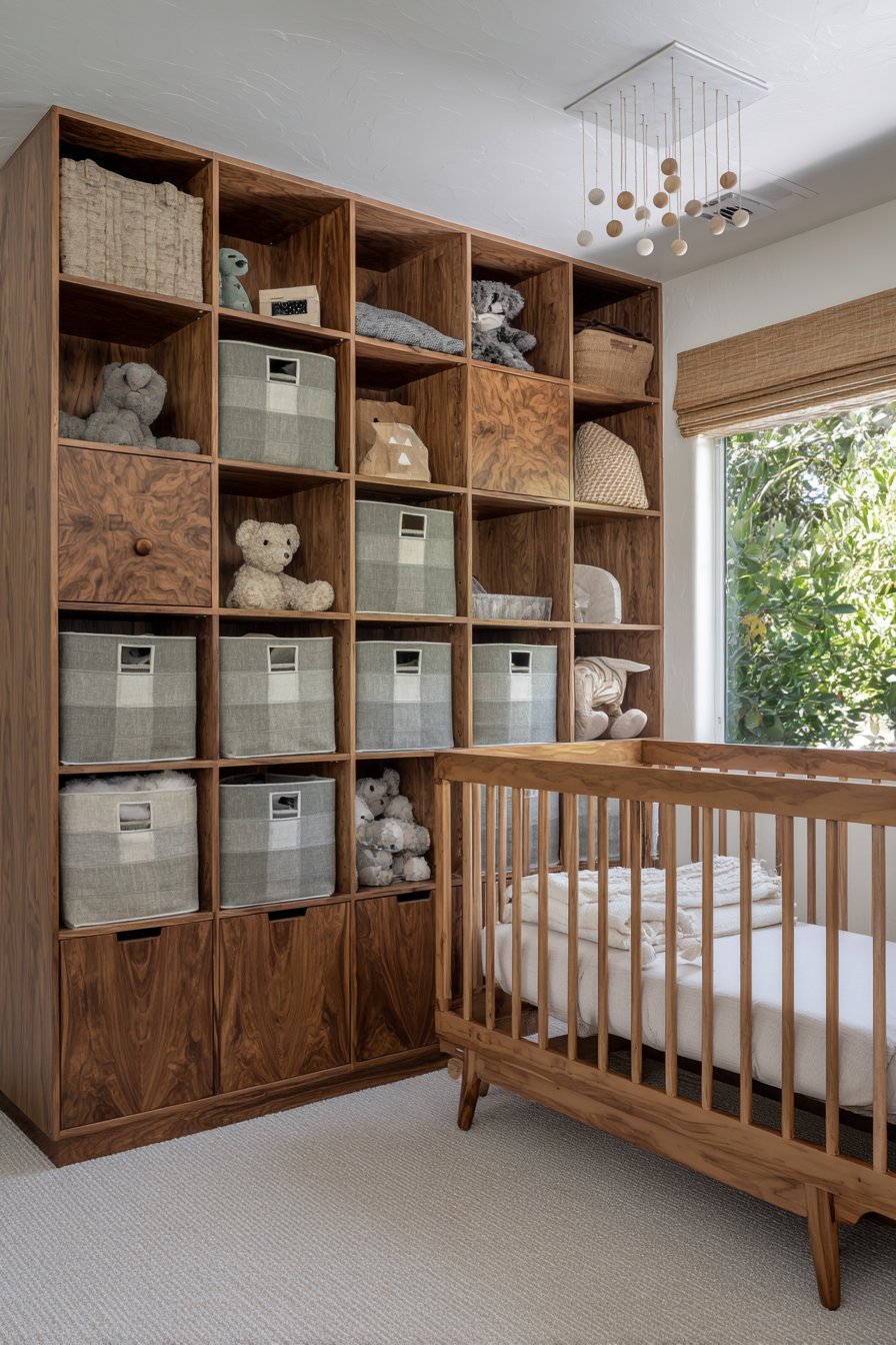 Modern Walnut Storage Haven