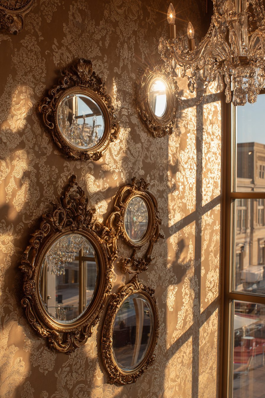 Venetian Mirror Cluster Drama