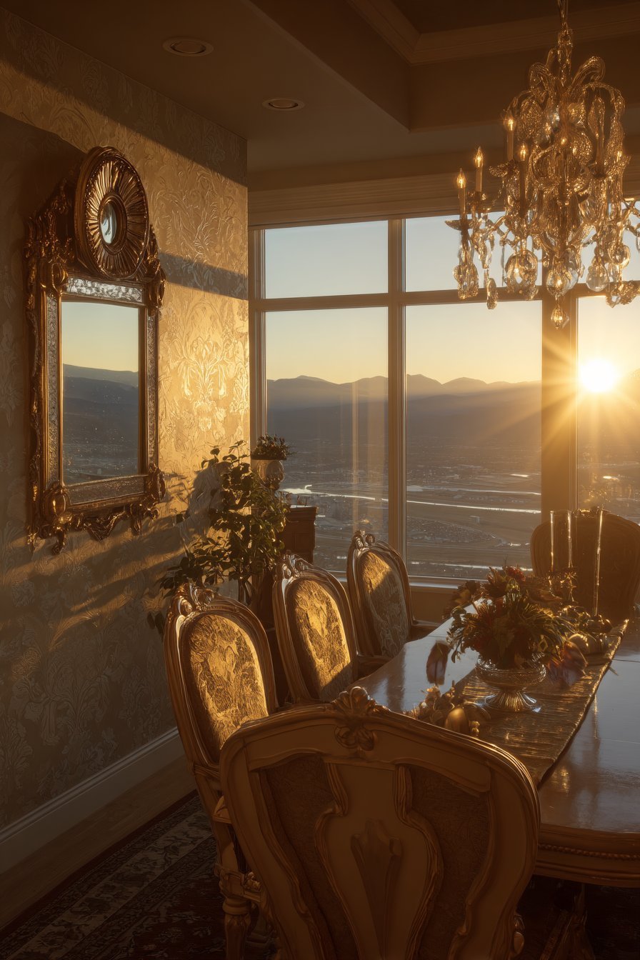 Venetian Mirror Cluster Drama