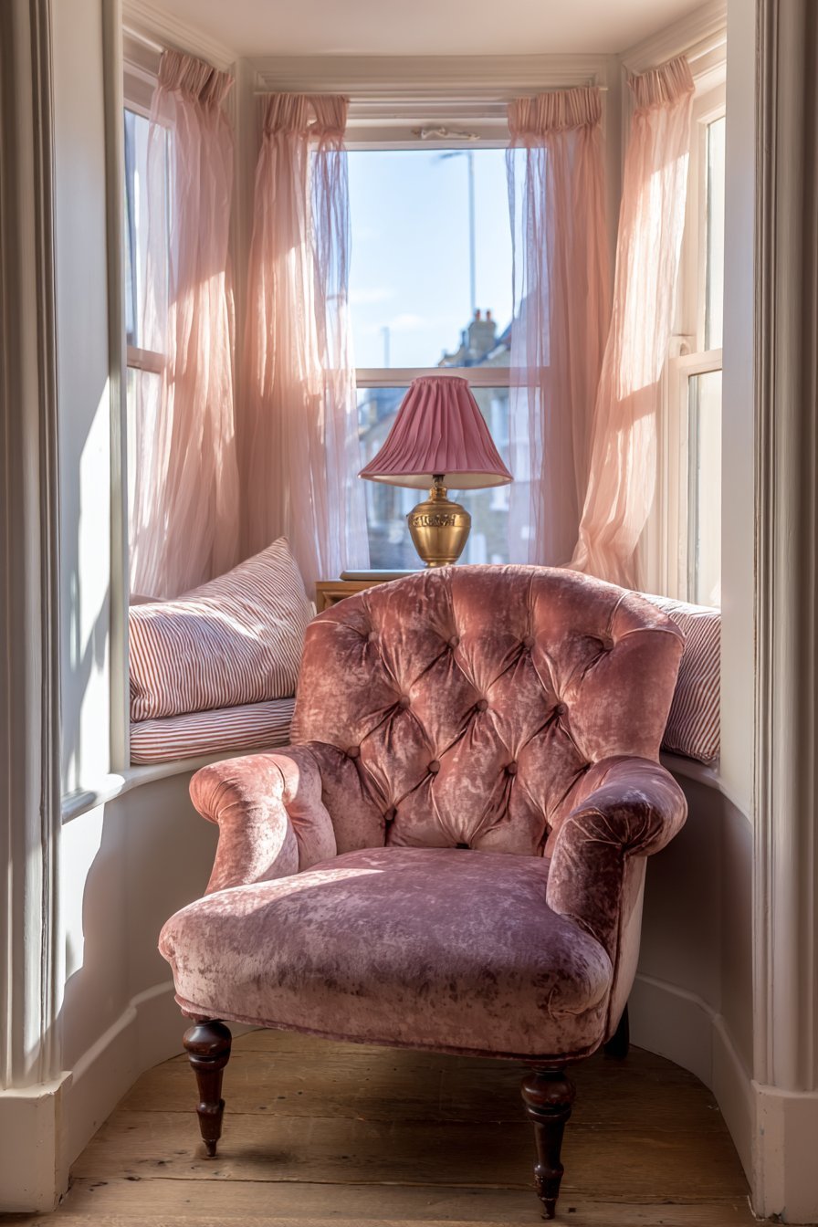 Bay Window Reading Nook