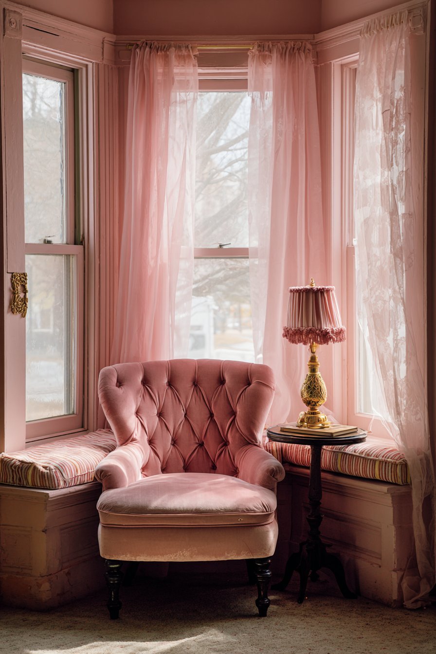 Bay Window Reading Nook