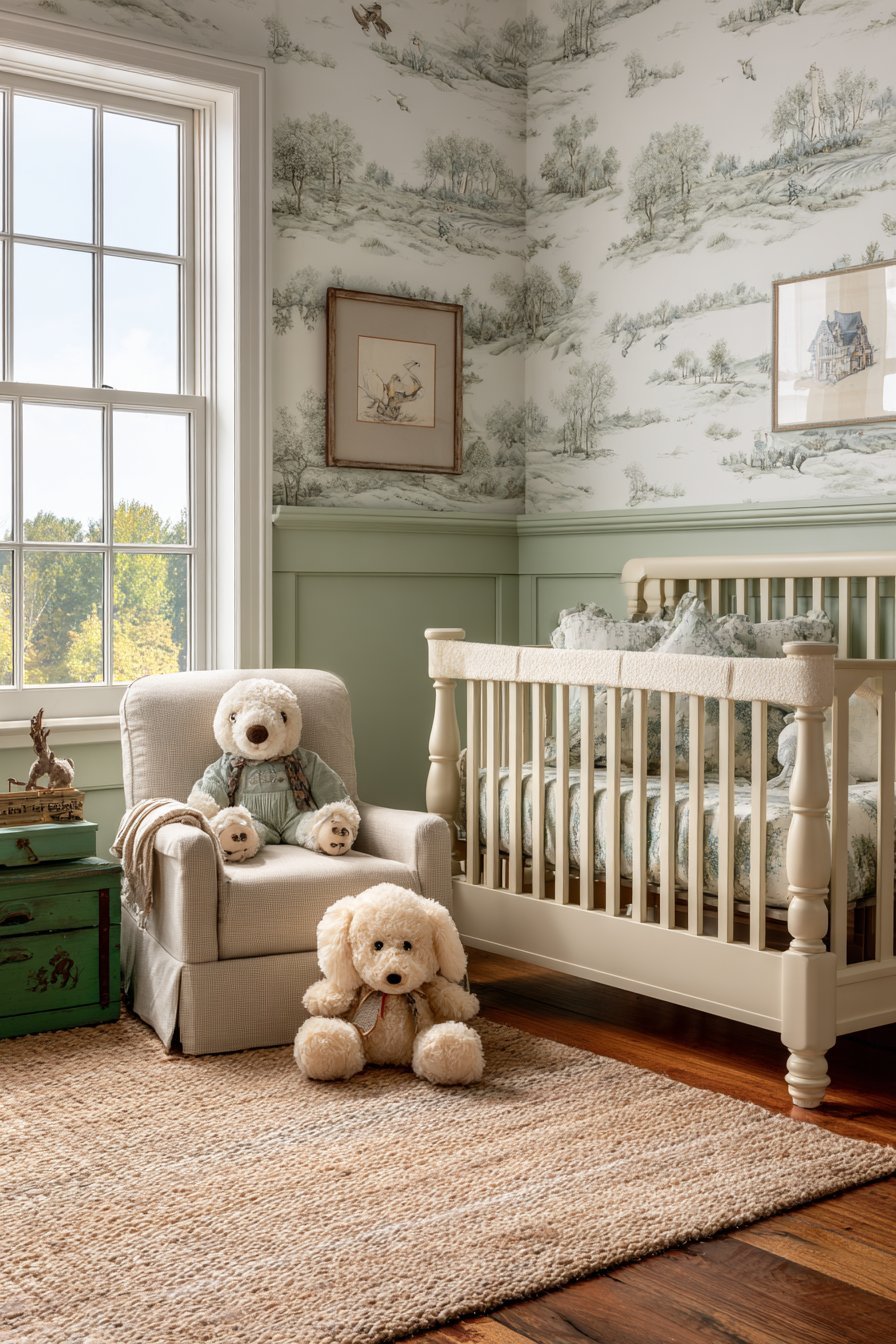 Whimsical Wallpaper with Jemima Puddle-Duck