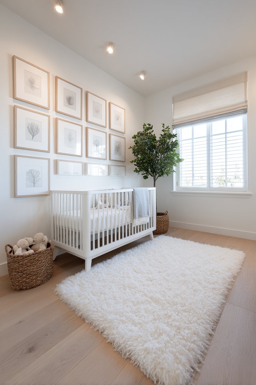 High-Contrast Gallery Wall Brightness