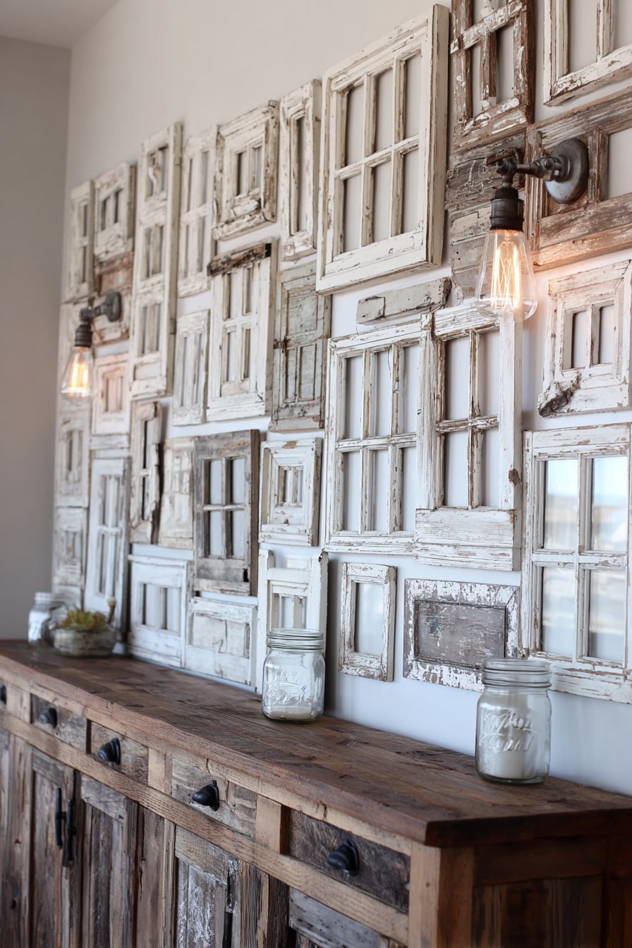 Farmhouse Vintage Window Frame Collection