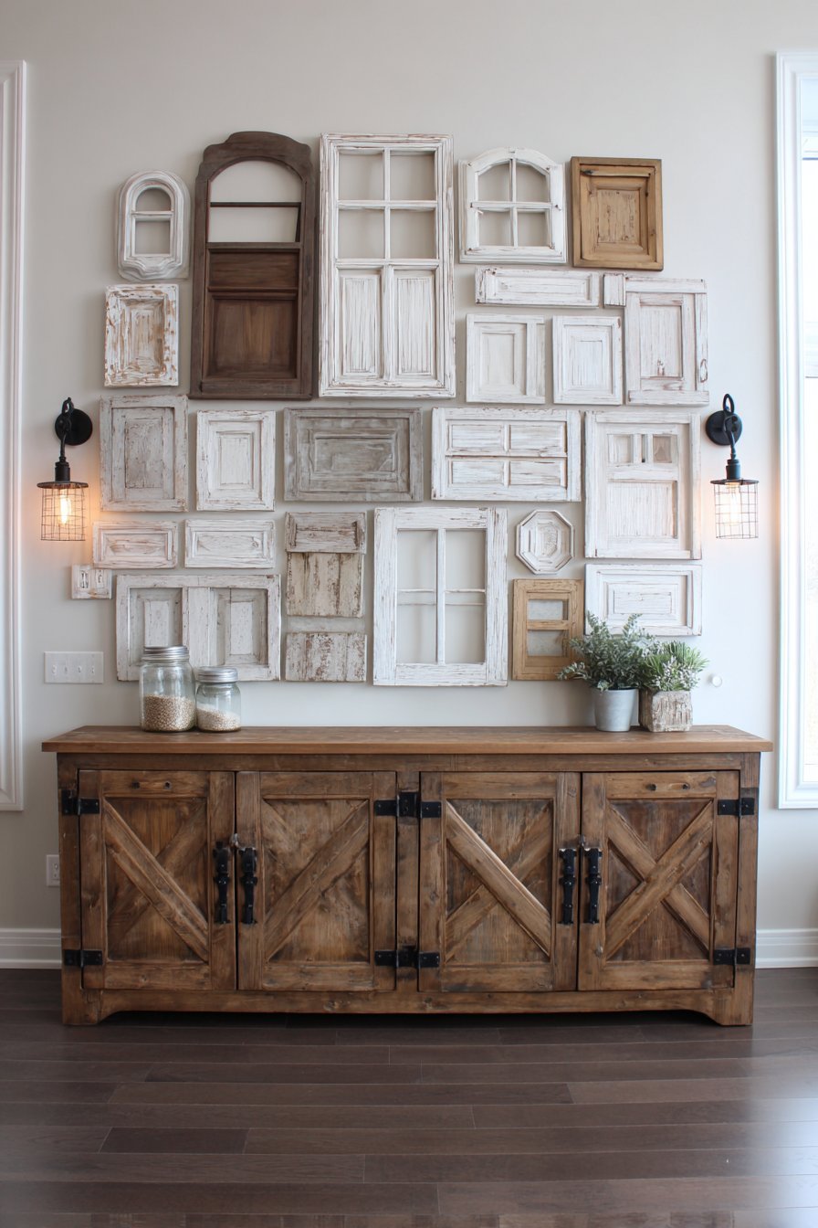 Farmhouse Vintage Window Frame Collection