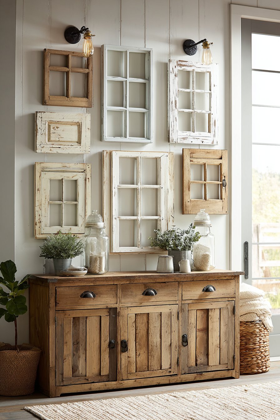 Farmhouse Vintage Window Frame Collection