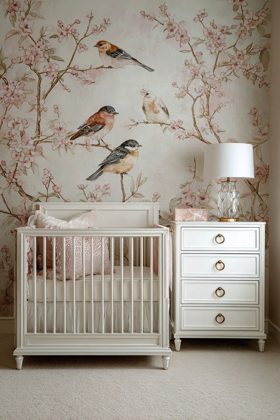 Chinoiserie Wallpaper Statement Wall