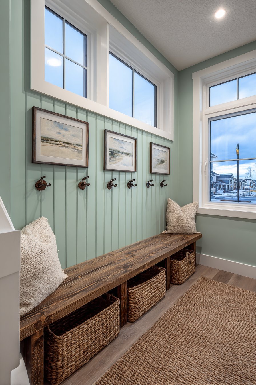 Modern Farmhouse Board-and-Batten Accent Wall