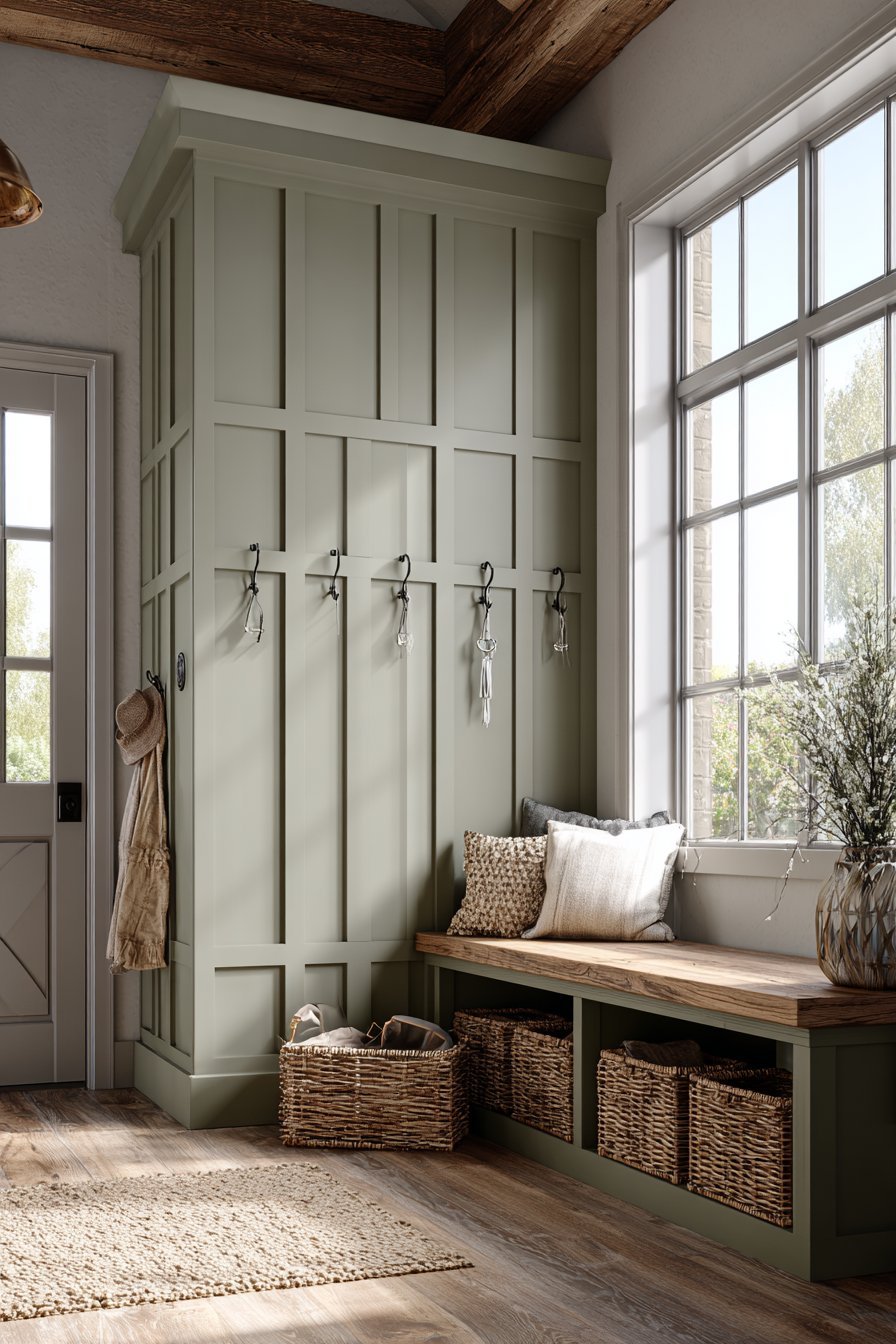 Modern Farmhouse Board-and-Batten Accent Wall