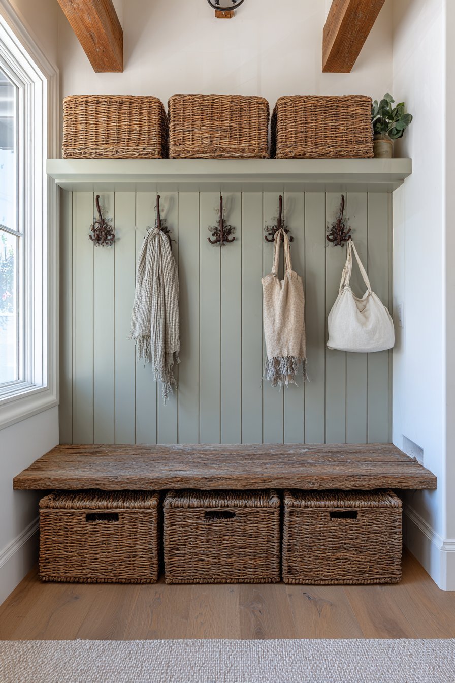 Modern Farmhouse Board-and-Batten Accent Wall