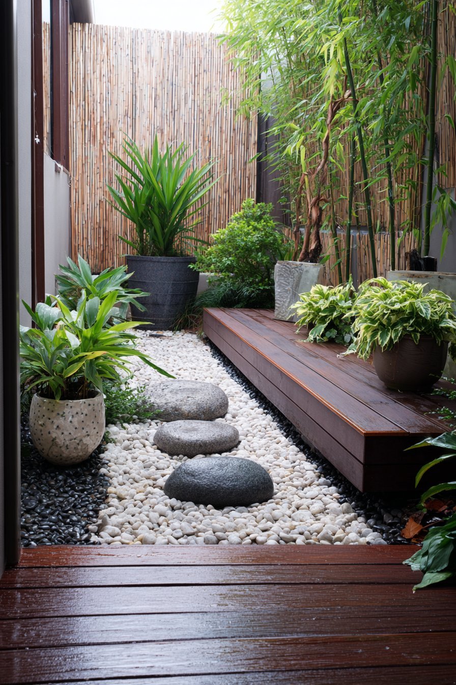 Compact Urban Japanese Garden