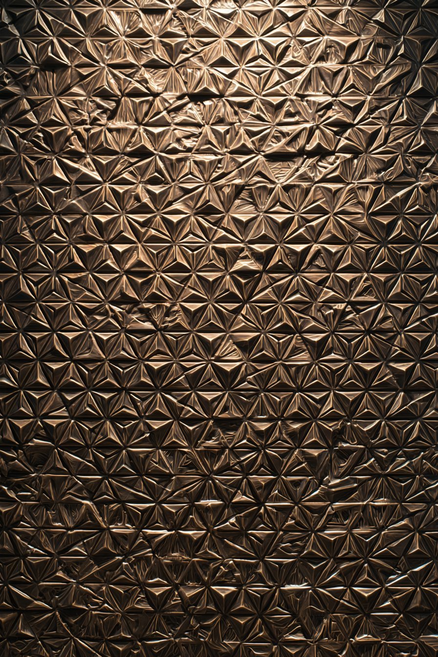 Sculptural Metal Relief Panels