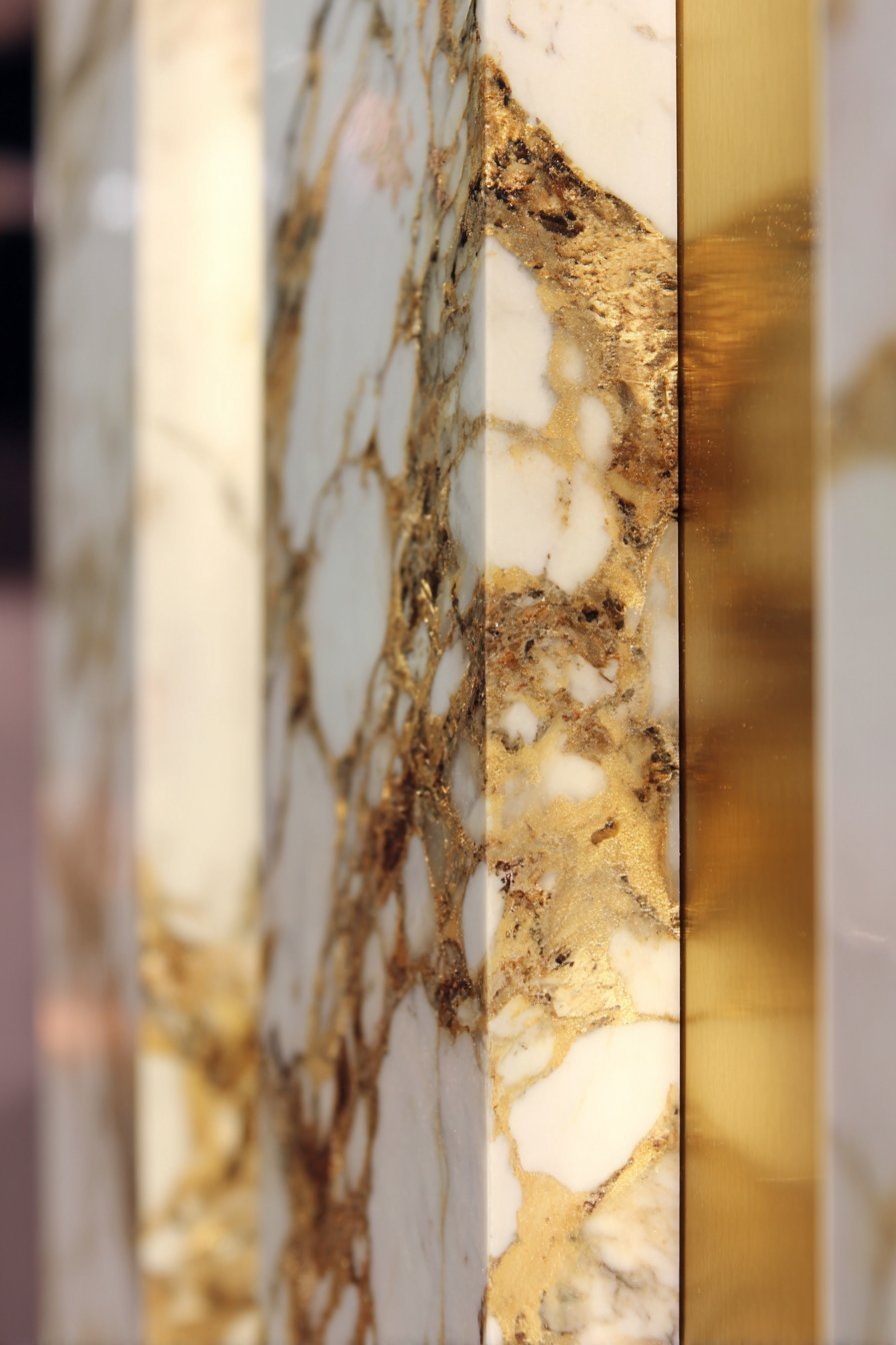 Luxury Calacatta Gold Marble Sophistication