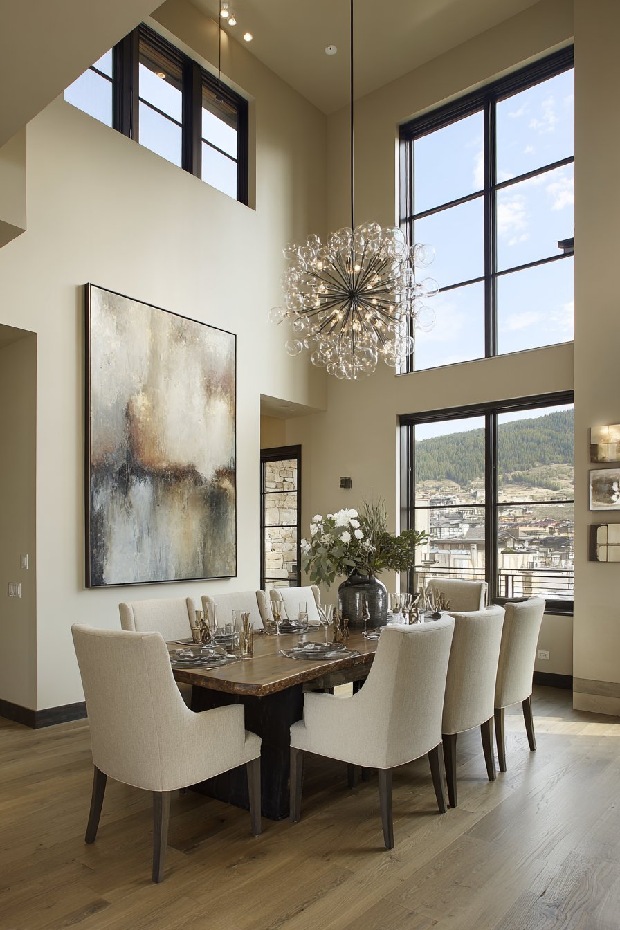 Oversized Abstract Canvas Statement