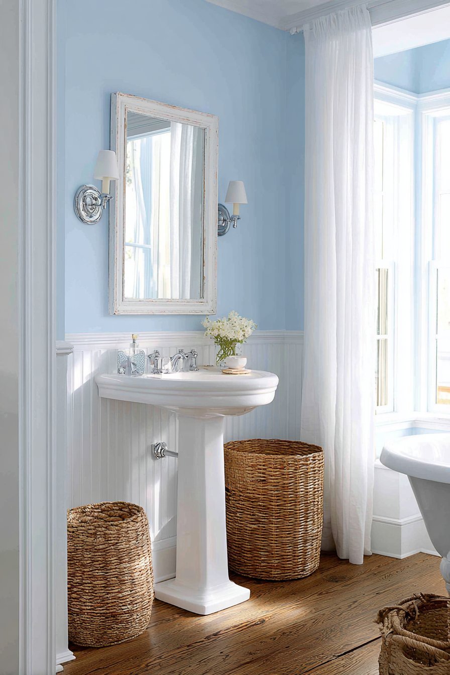 Coastal Pale Aqua Tranquility