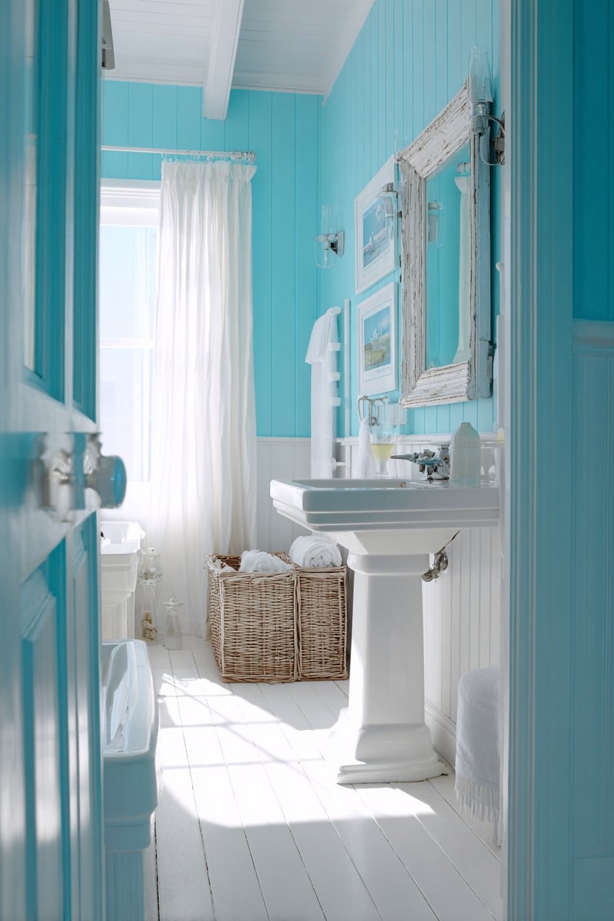 Coastal Pale Aqua Tranquility