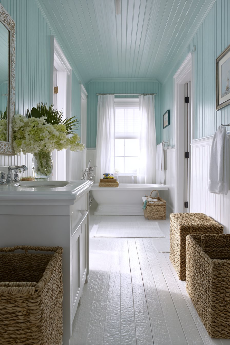 Coastal Pale Aqua Tranquility