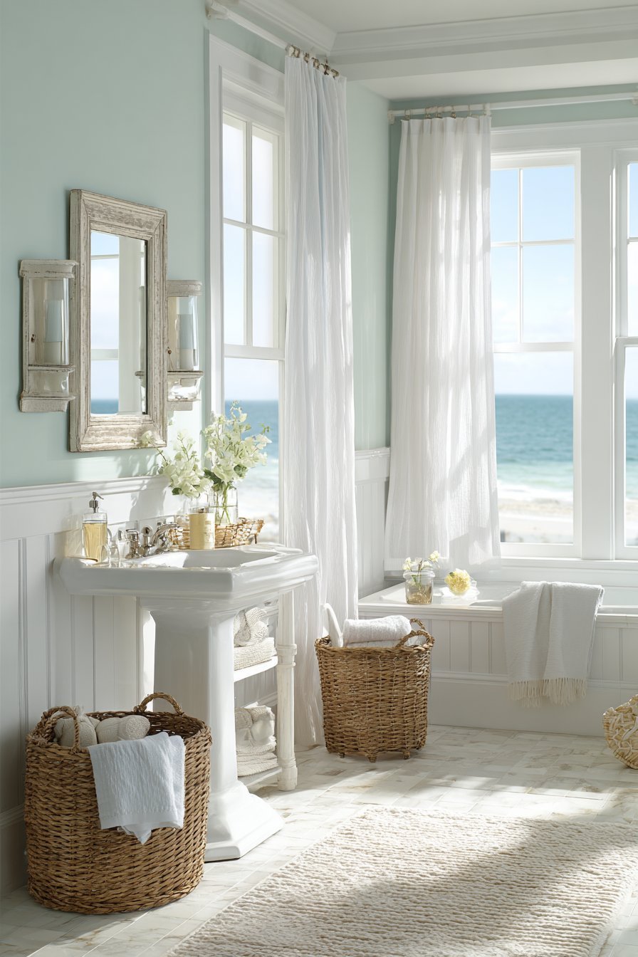Coastal Pale Aqua Tranquility