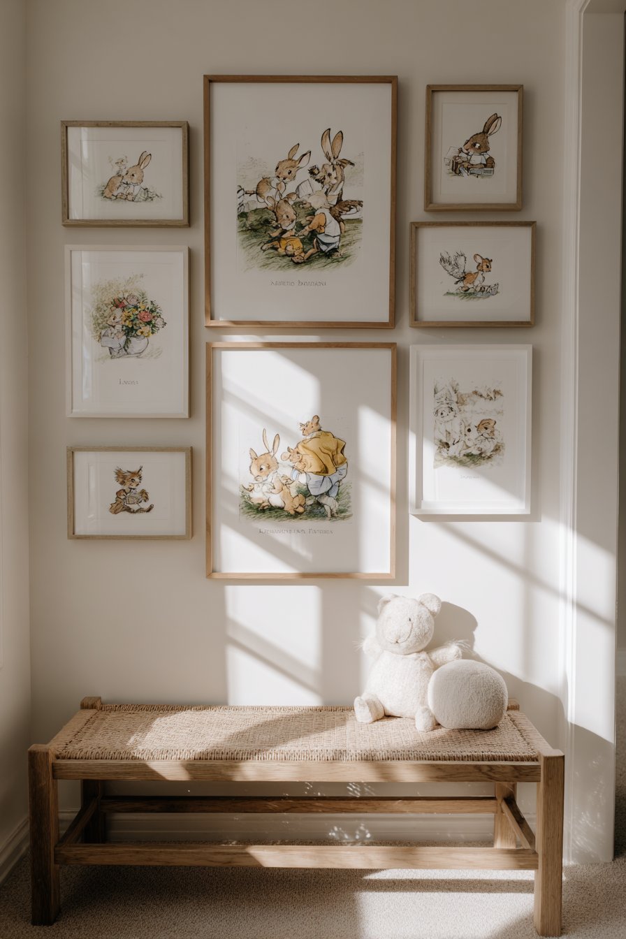 Curated Gallery Wall of Classic Tales