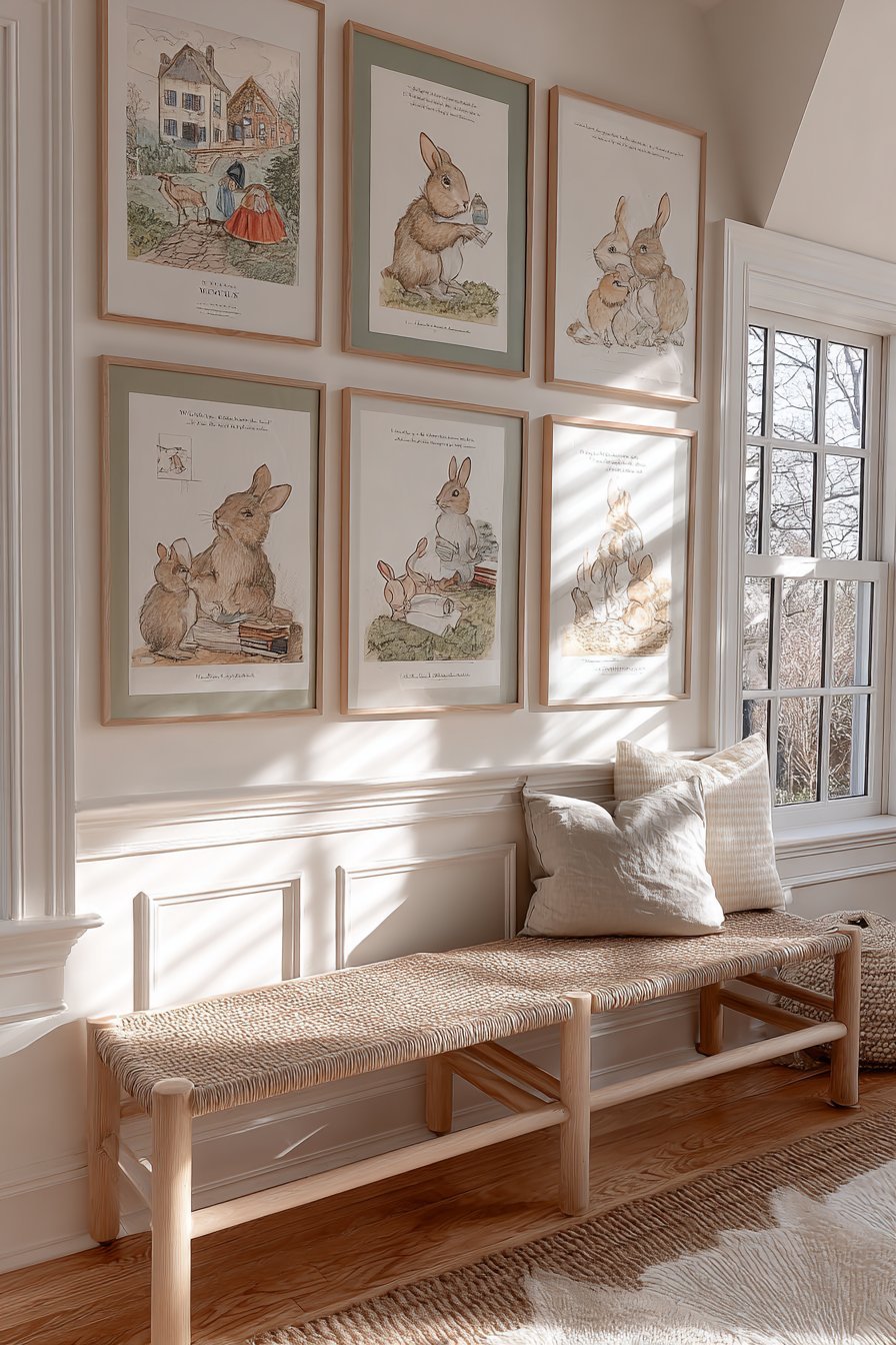 Curated Gallery Wall of Classic Tales