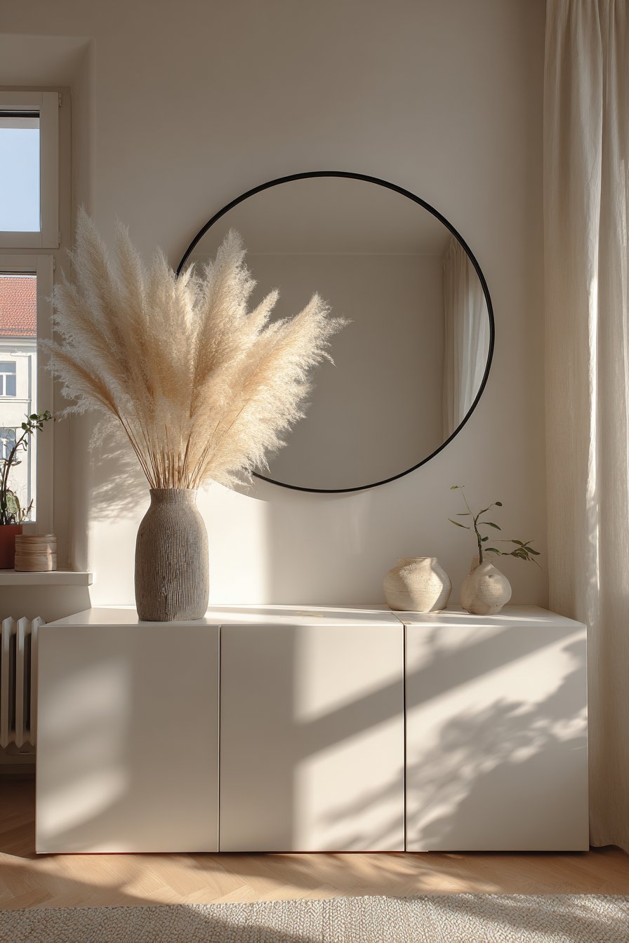 Massive Circular Mirror Statement