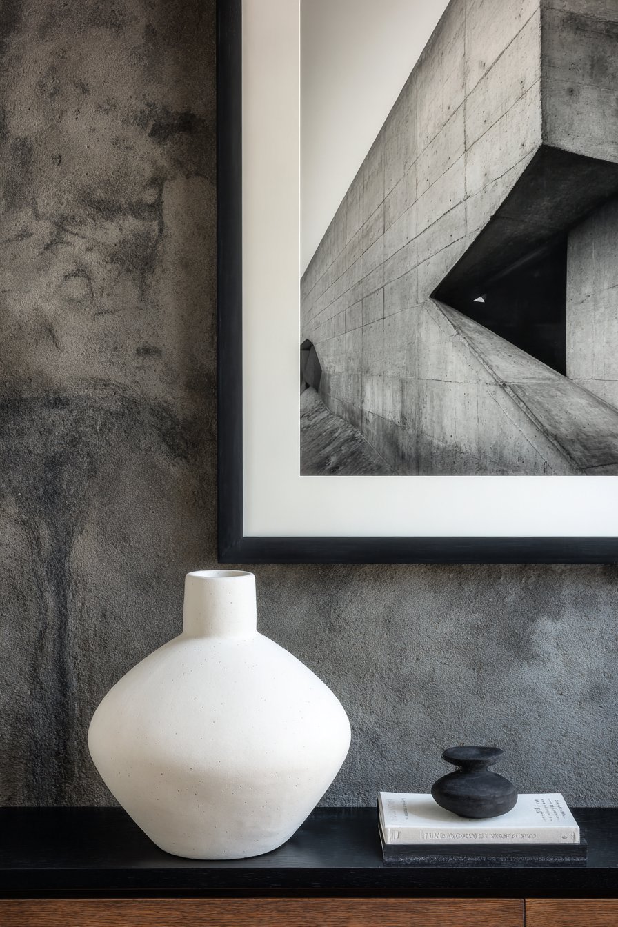 Bold Contemporary Monochromatic Drama