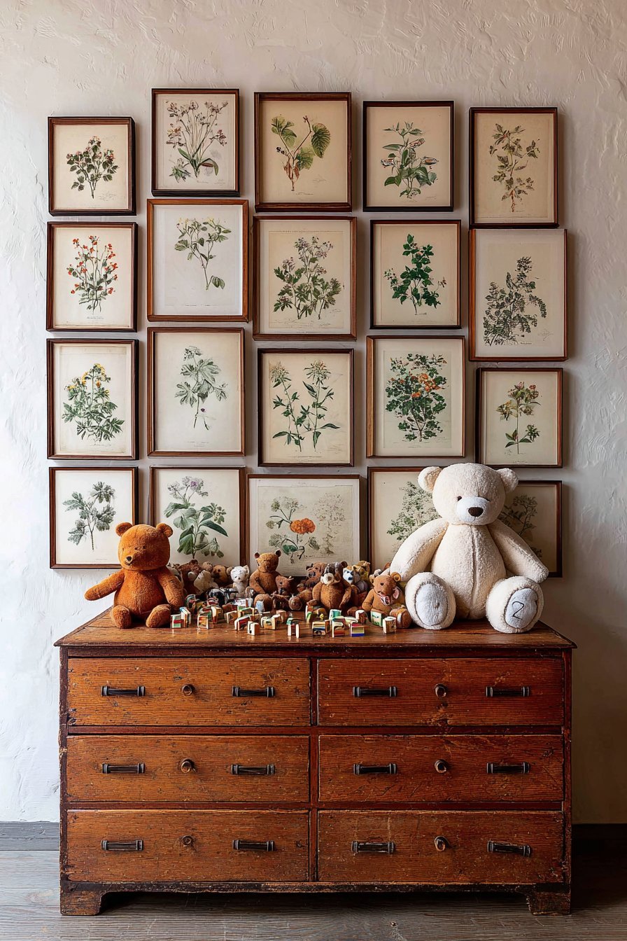Botanical Print Gallery Wall