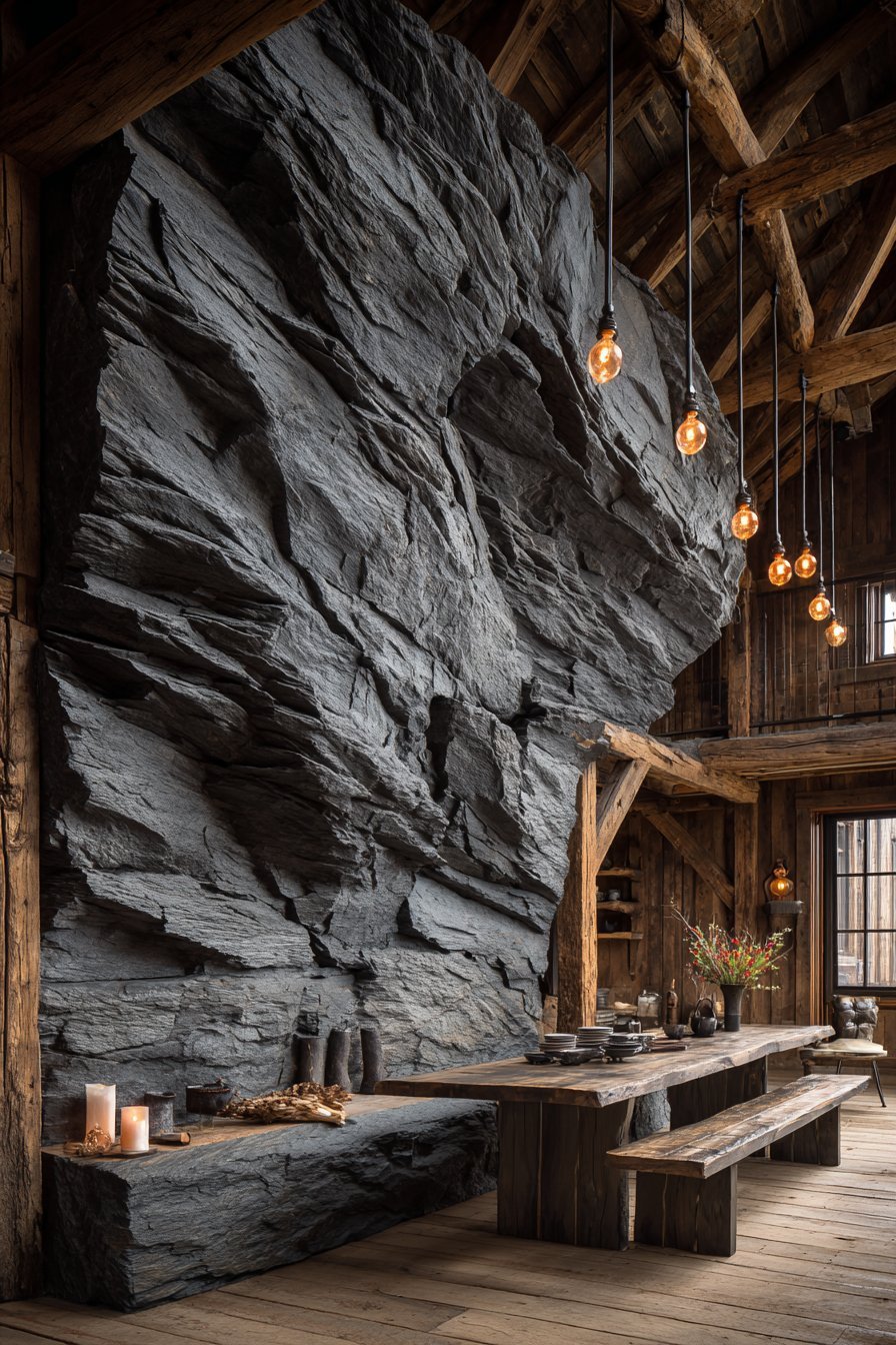 Reclaimed Wood Wall Sculpture