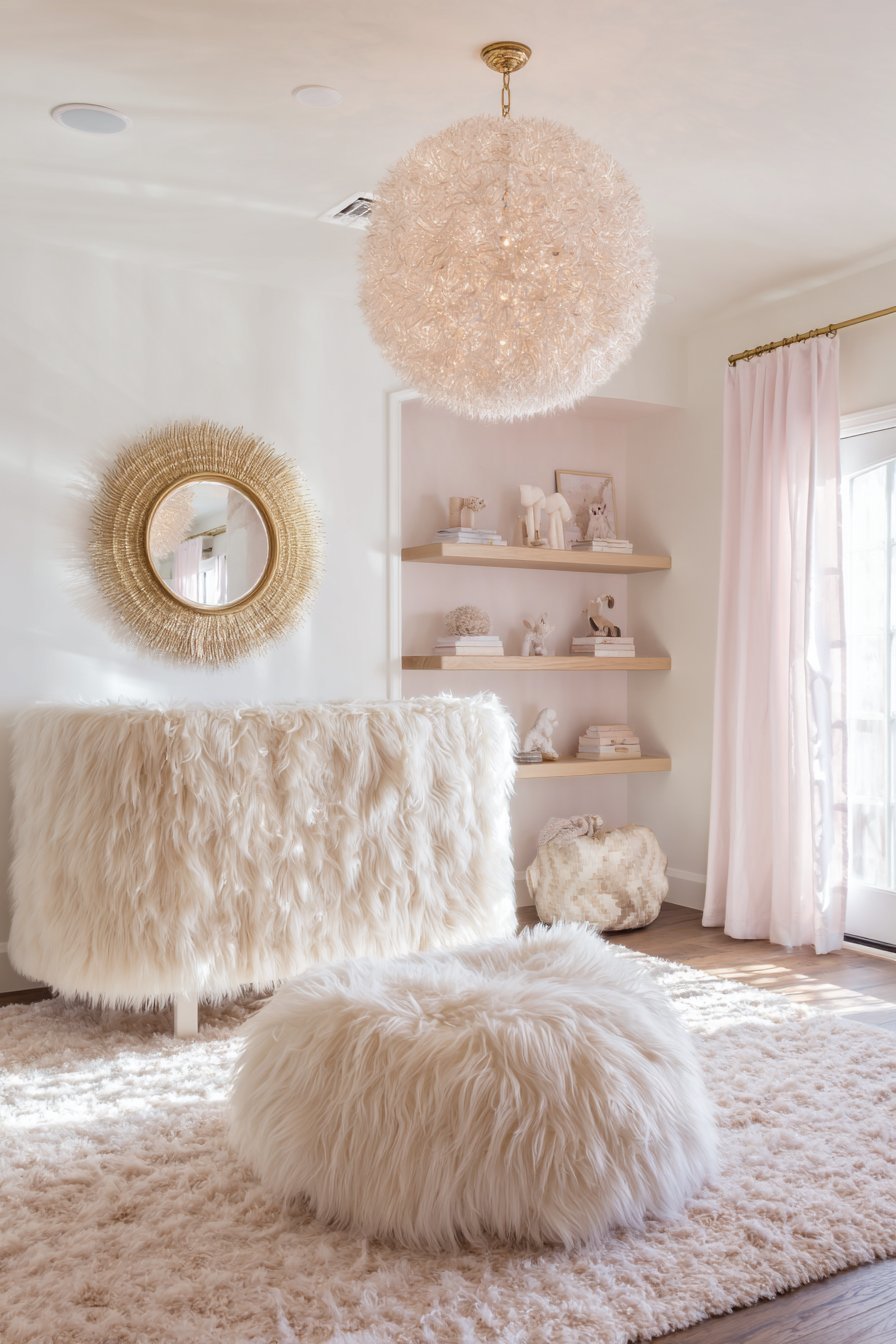 Soft Blush Accent Illumination