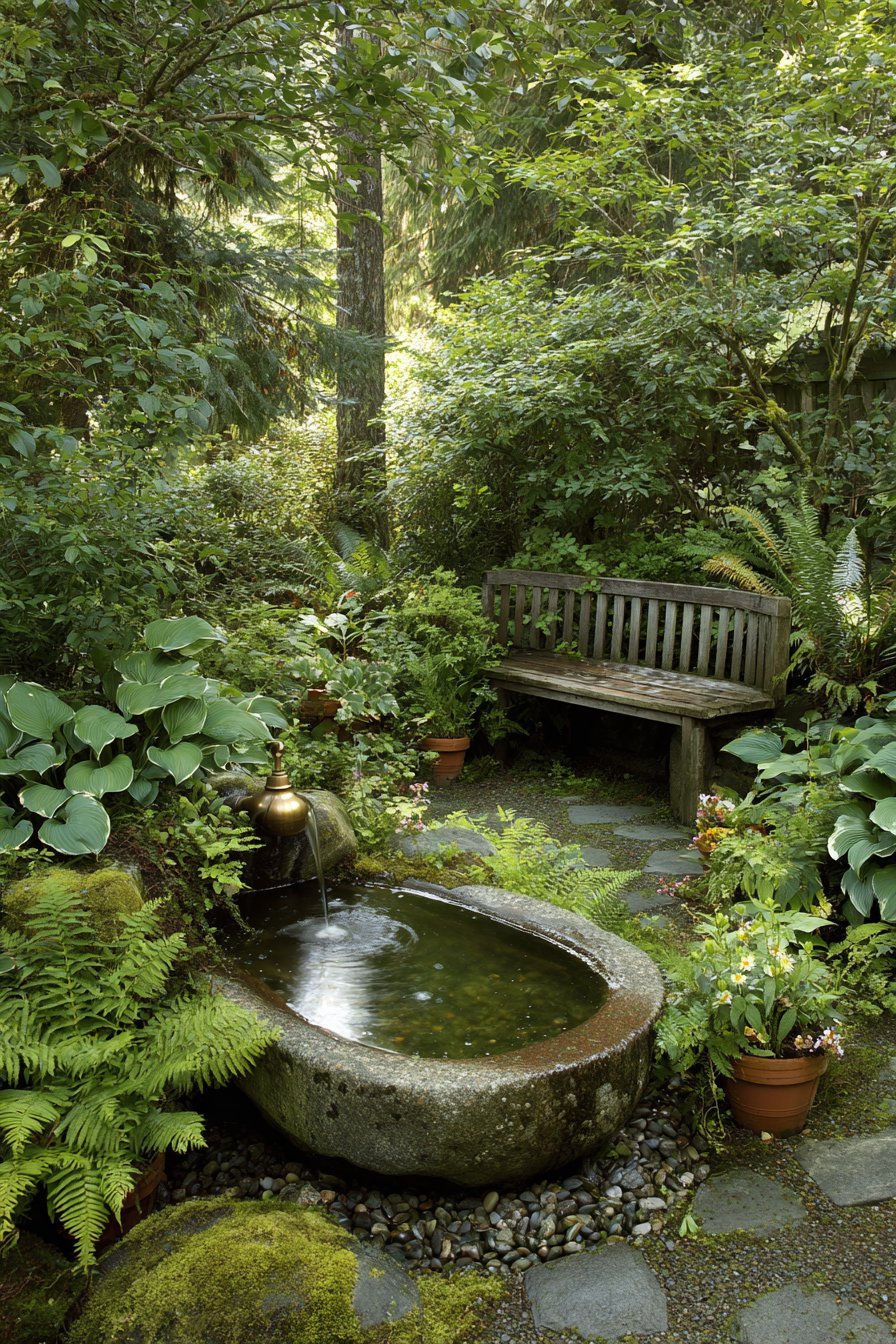 Stone Trough Water Feature