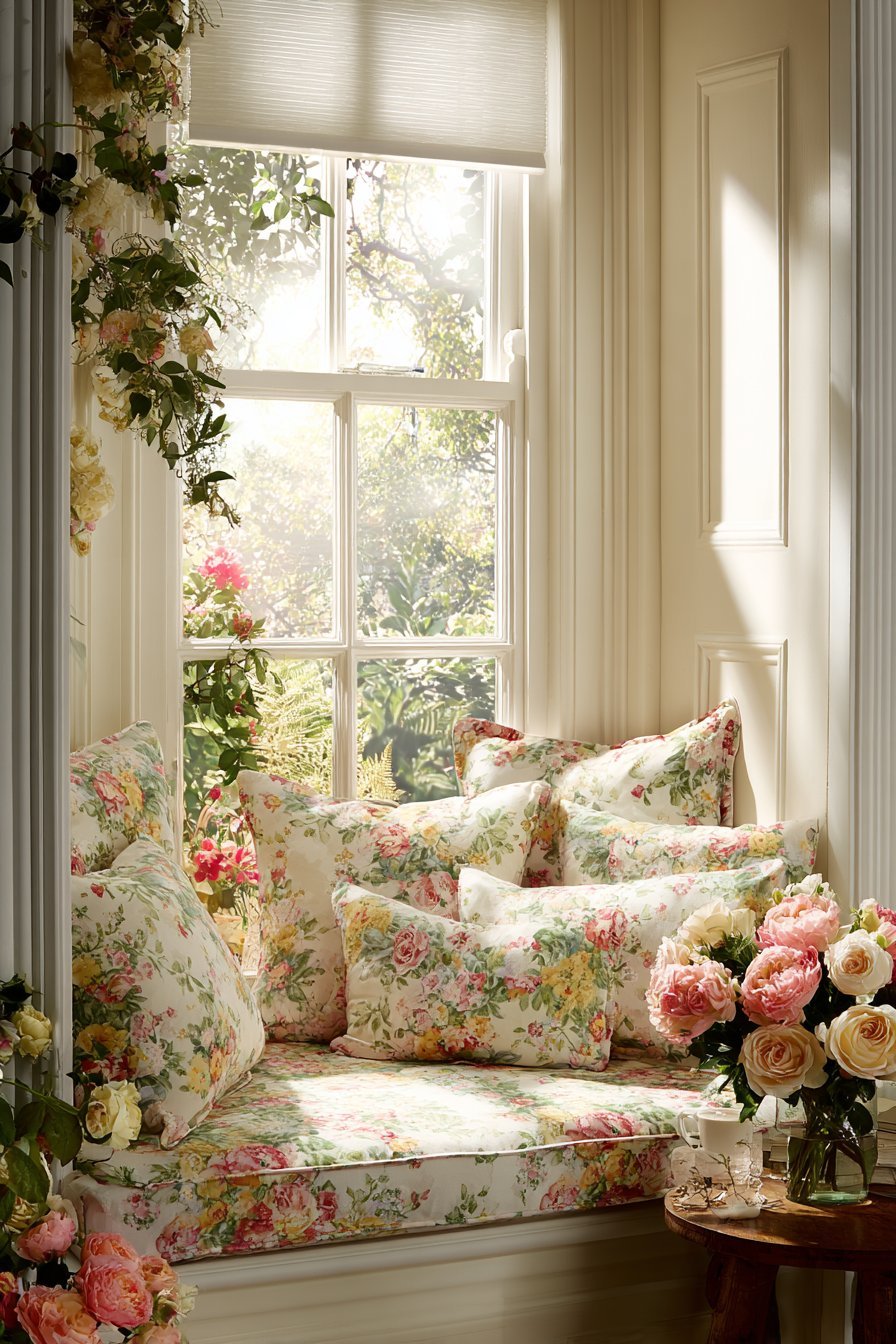 Charming Window Seat Garden