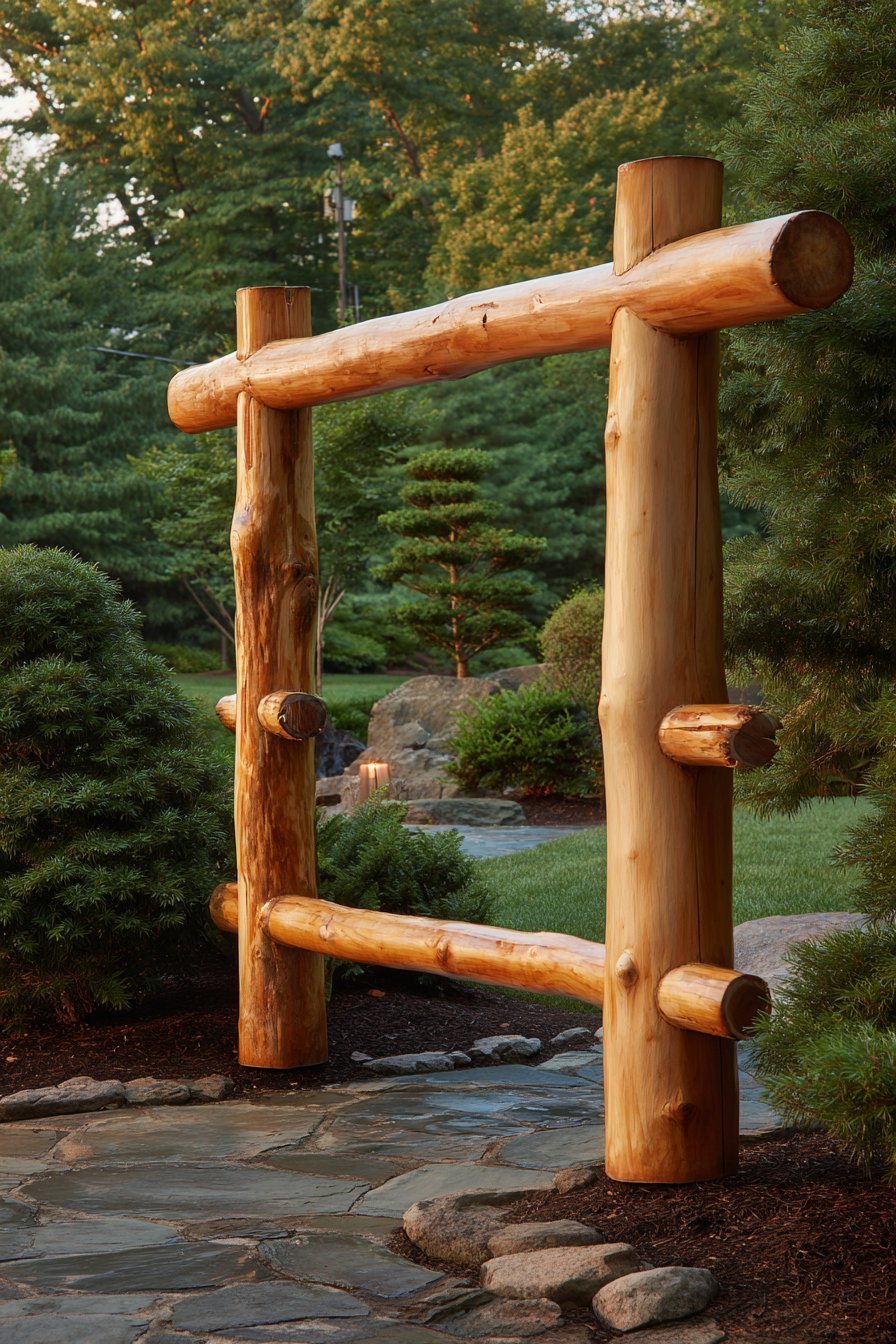 Traditional Entry Gate Structure