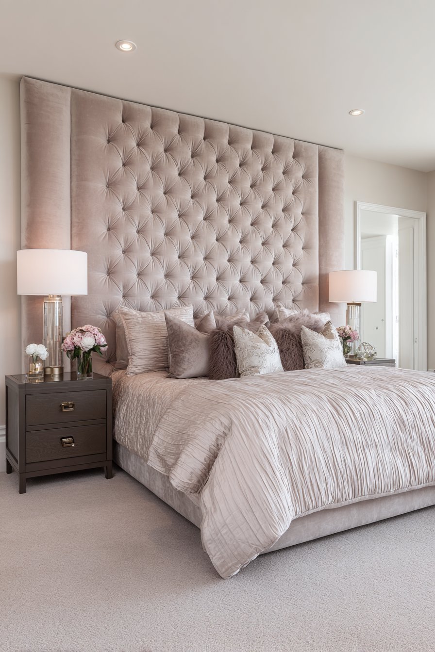 Upholstered Headboard Wall Panel