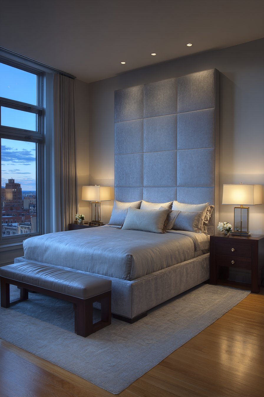 Upholstered Headboard Wall Panel