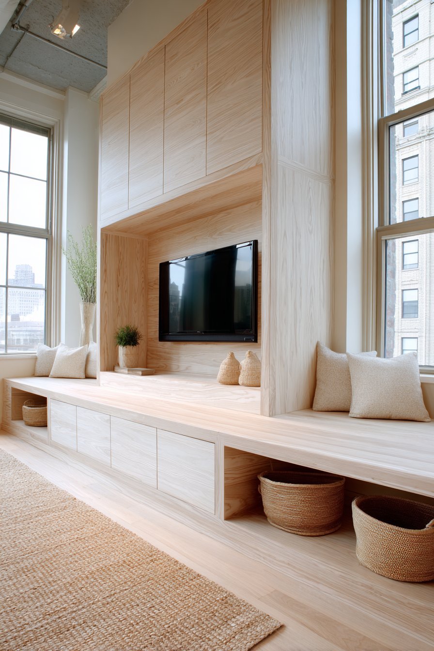 Scandinavian Light Ash Wood Harmony