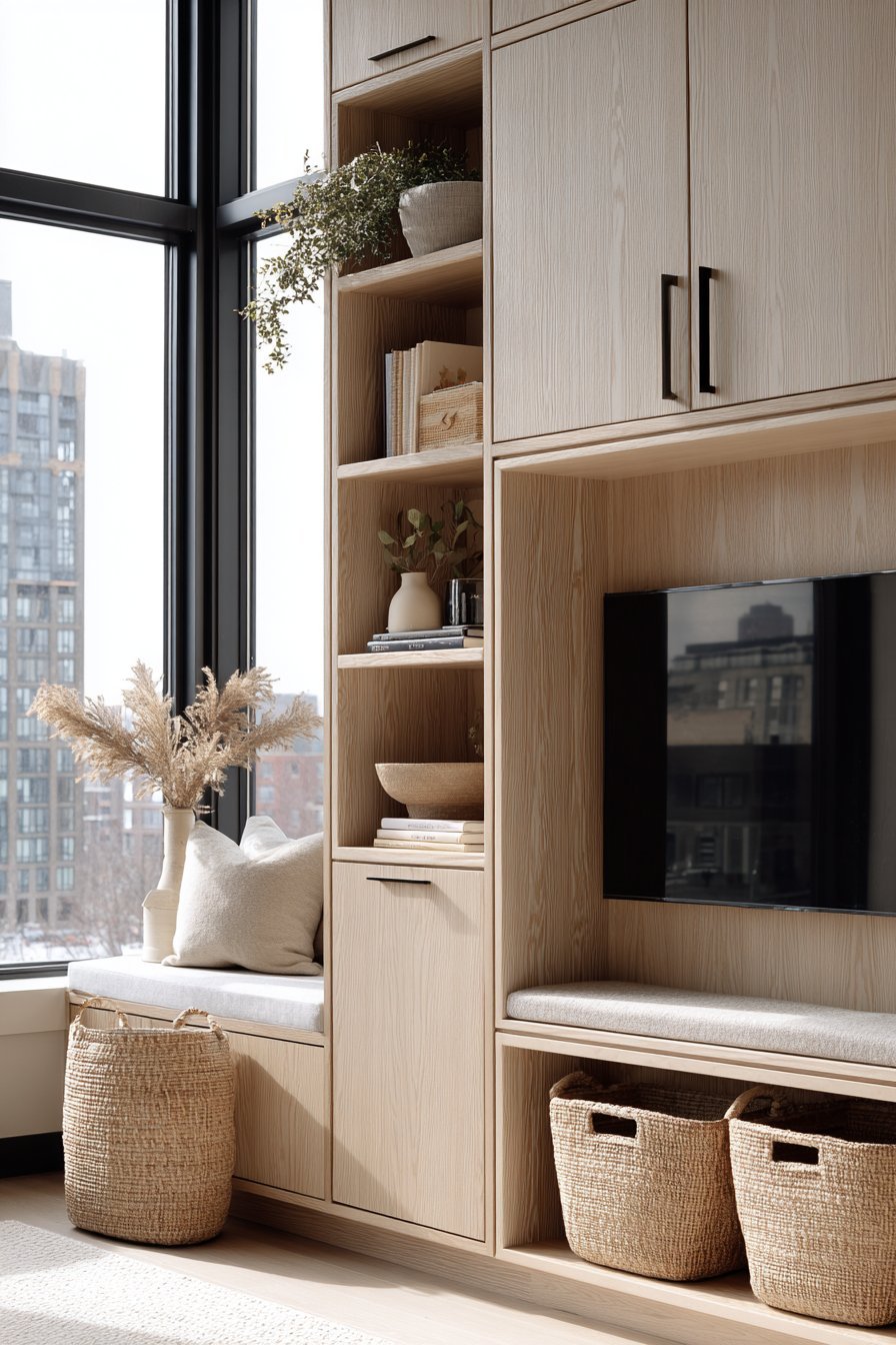 Scandinavian Light Ash Wood Harmony