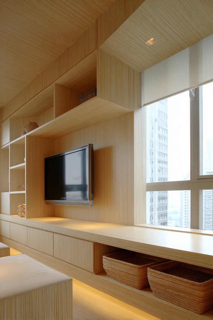 Scandinavian Light Ash Wood Harmony