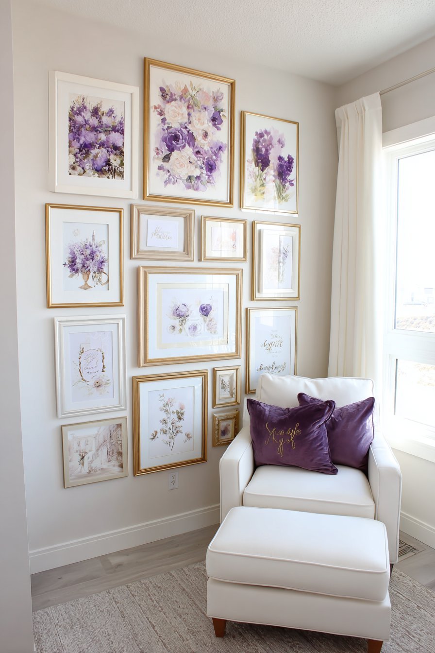 Curated Gallery Wall Display