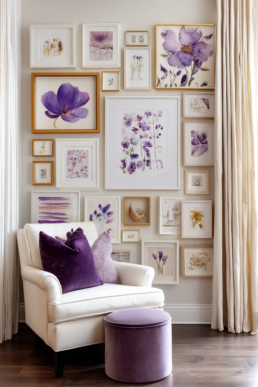 Curated Gallery Wall Display