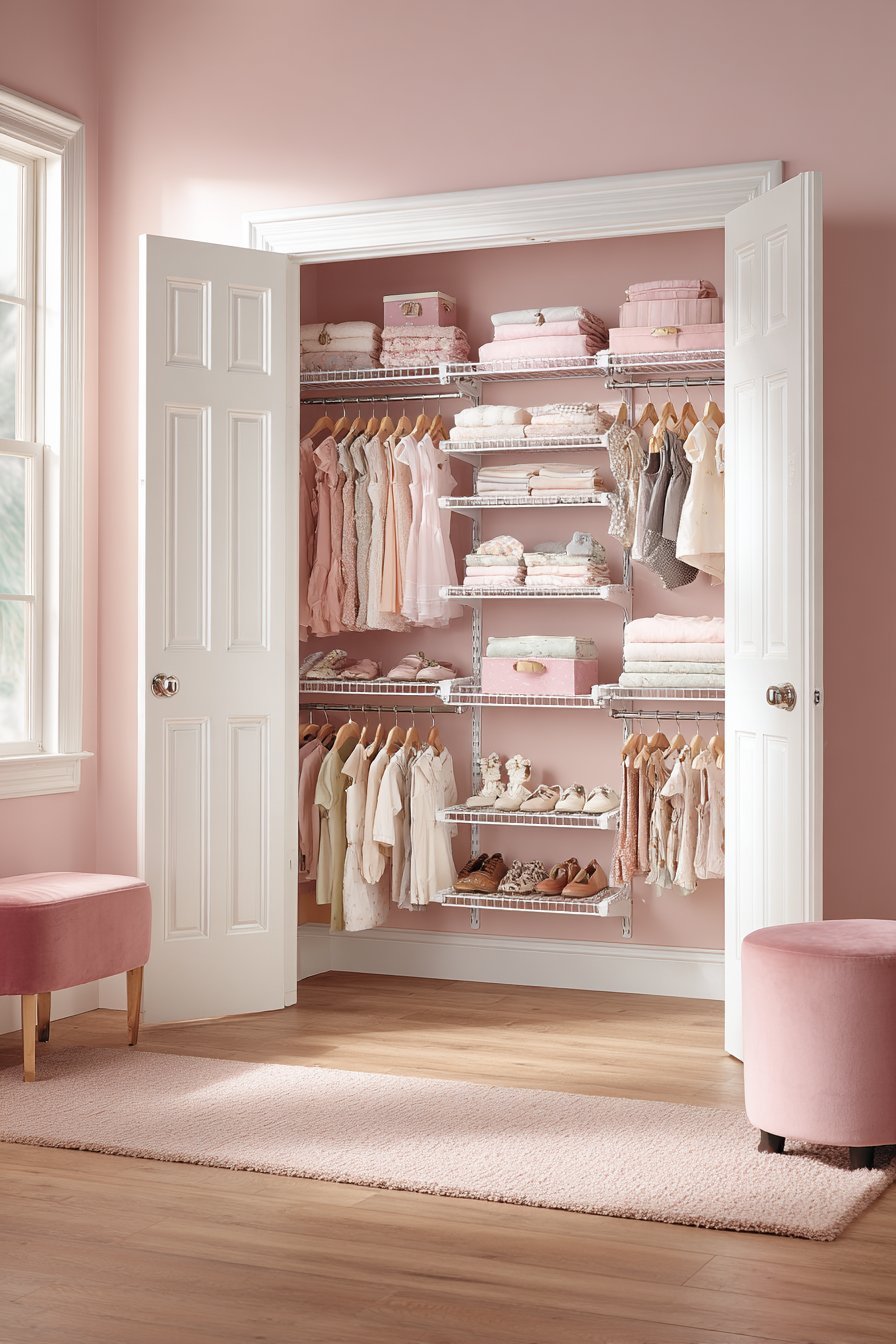 Organized Closet System