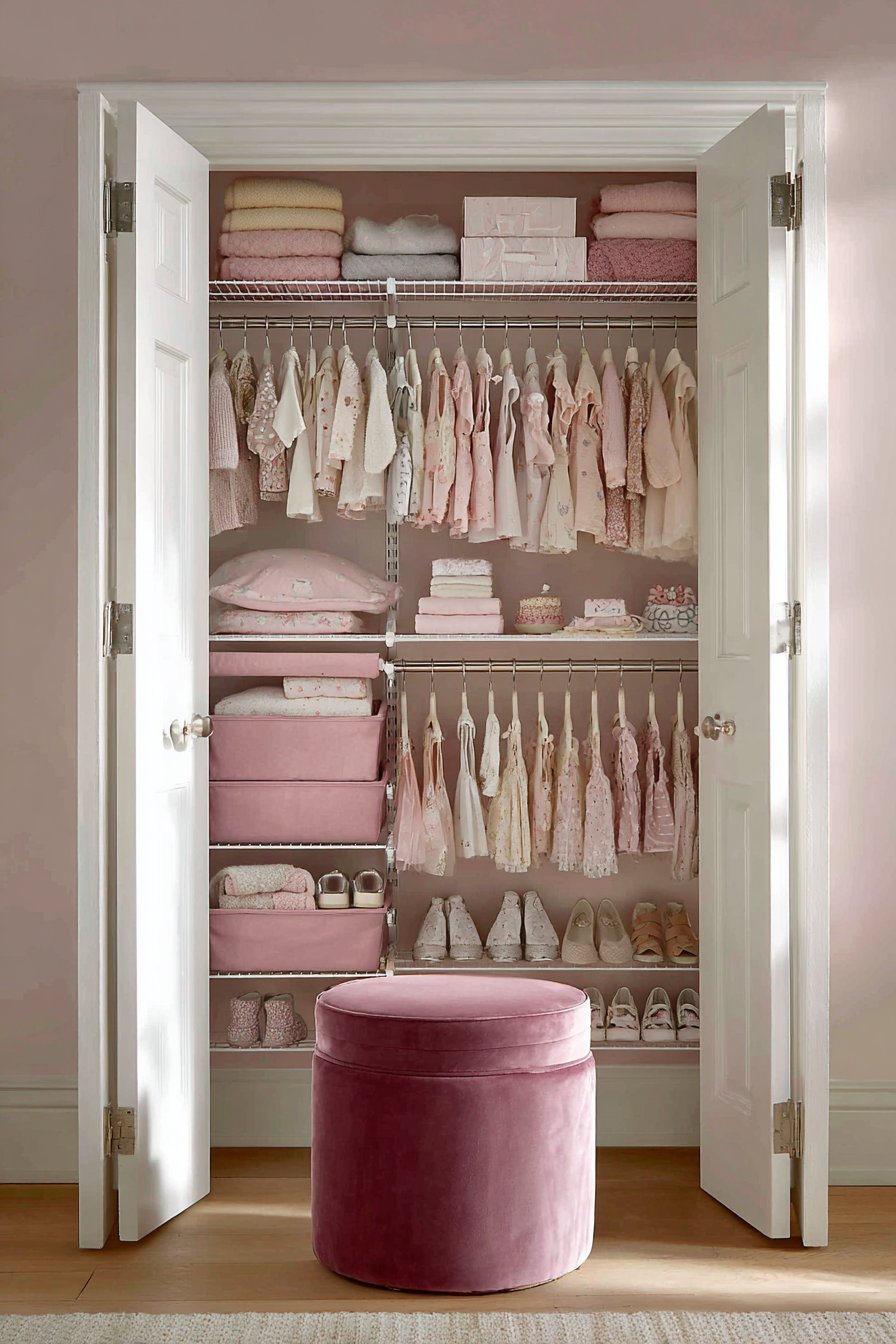 Organized Closet System