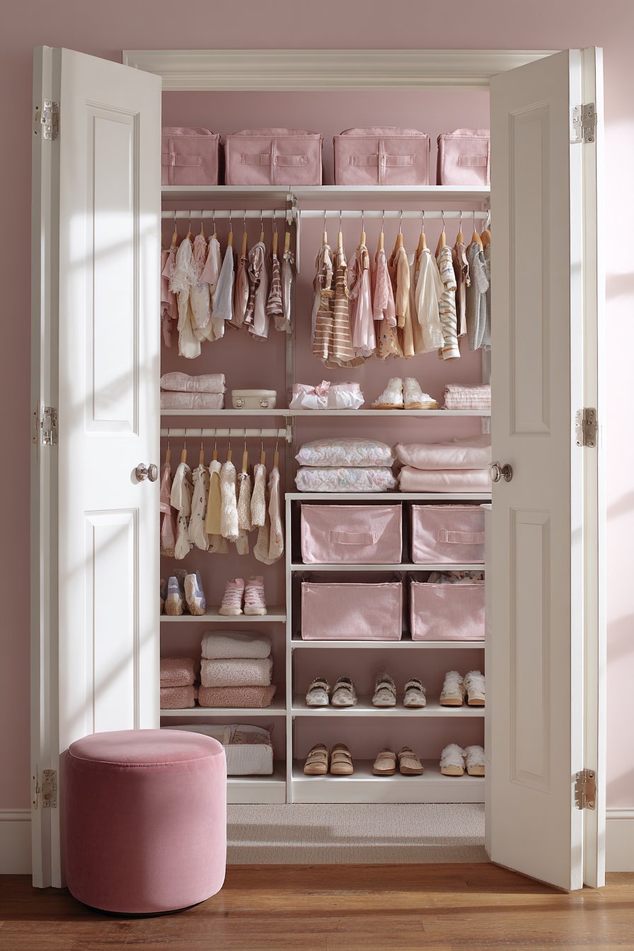 Organized Closet System