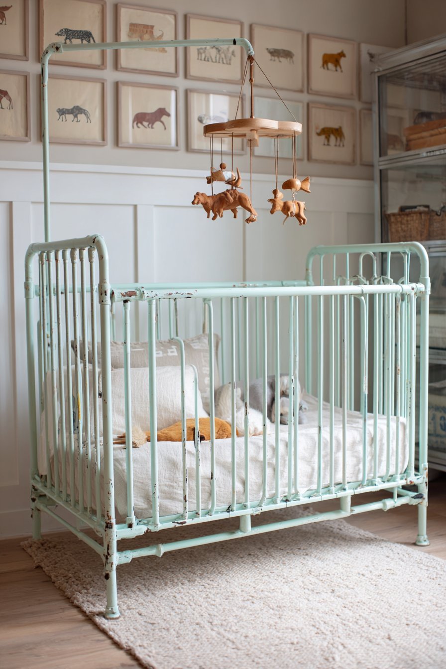 Refurbished Hospital Crib