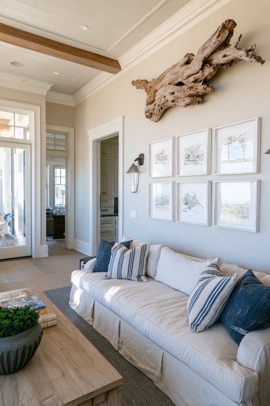 Coastal Driftwood Natural Wall Art