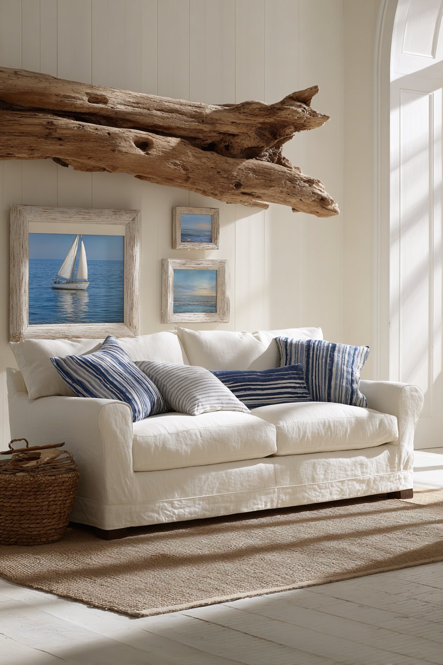 Coastal Driftwood Natural Wall Art