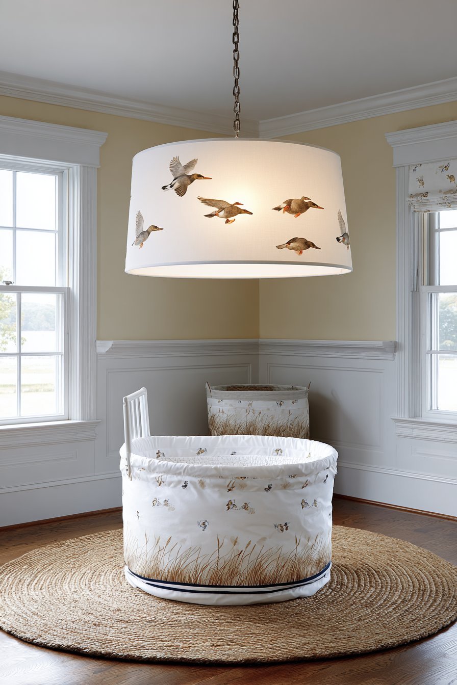Statement Ceiling Lighting Feature