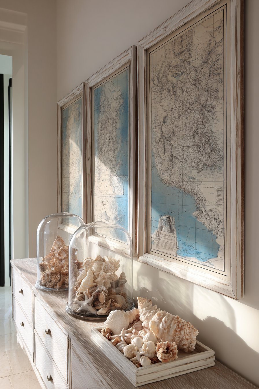Coastal Nautical Chart Display