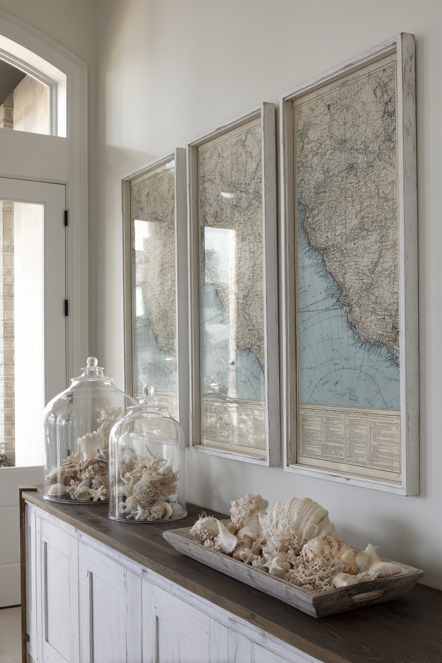 Coastal Nautical Chart Display